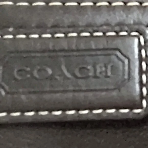 Coach ChelseaY2K Brown Leather Shoulder Tote Bag - Picture 2 of 6